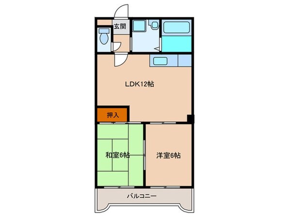 パストラル知多の物件間取画像